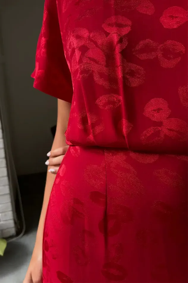 Never Fully Dressed Petite Red Kissed By NFD Erin Dress Petite 8211 Women