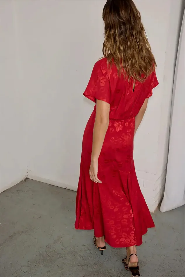 Never Fully Dressed Petite Red Kissed By NFD Erin Dress Petite 8211 Women