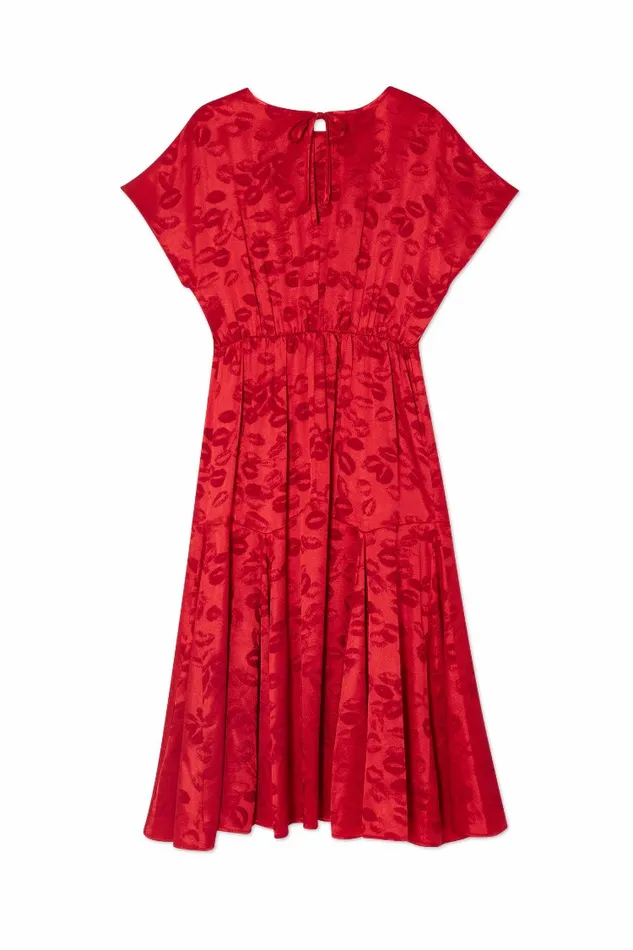 Never Fully Dressed Petite Red Kissed By NFD Erin Dress Petite 8211 Women