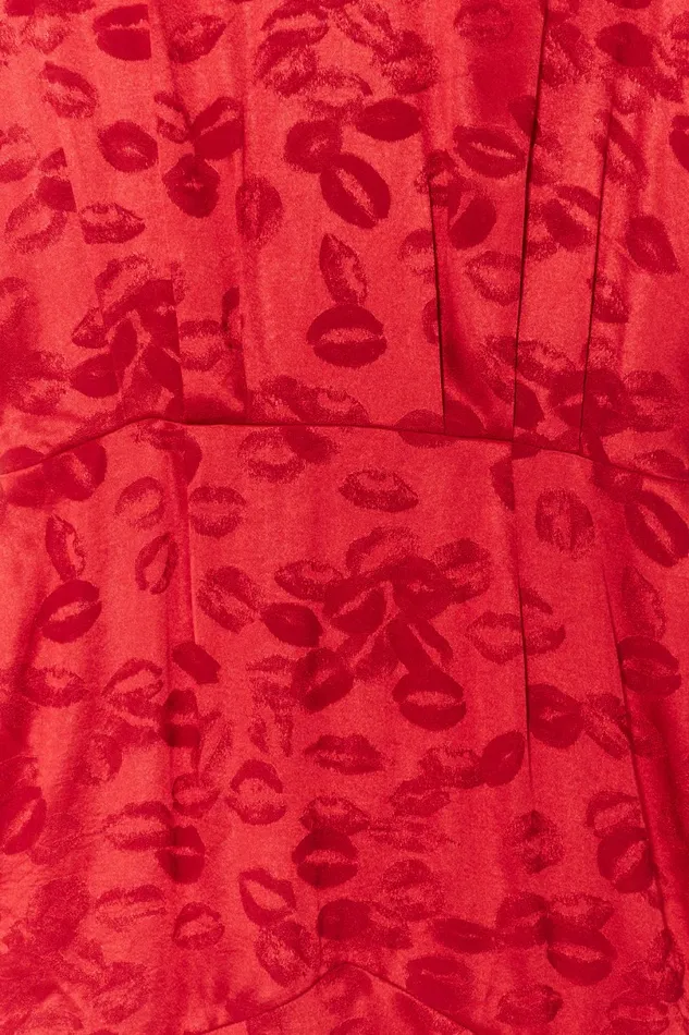 Never Fully Dressed Petite Red Kissed By NFD Erin Dress Petite 8211 Women
