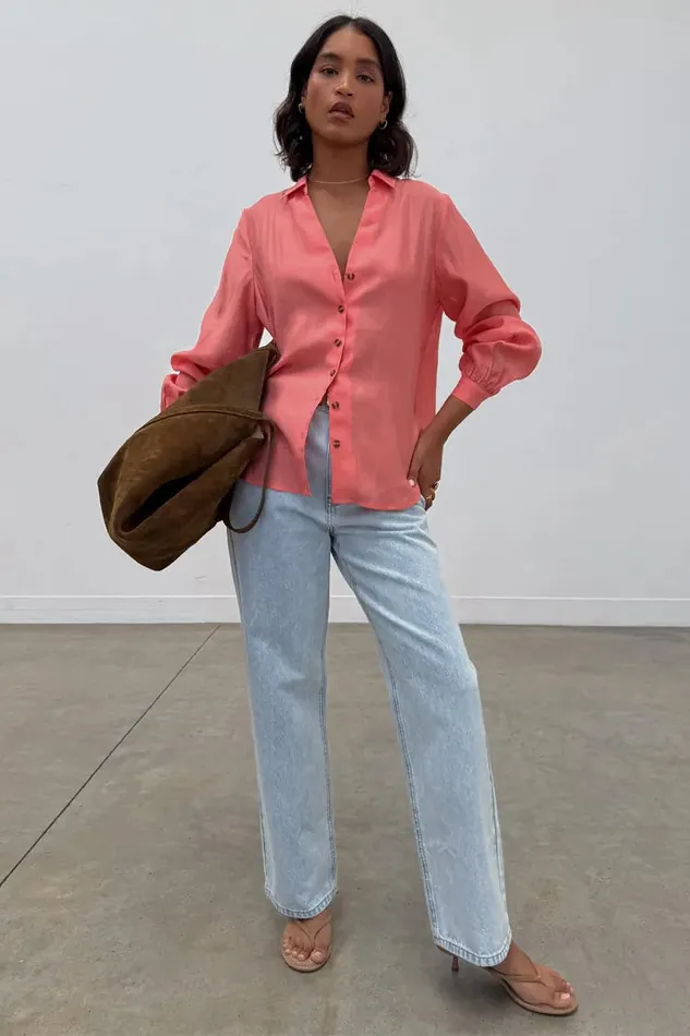Never Fully Dressed Shirts Coral Miley Shirt 8211 Women