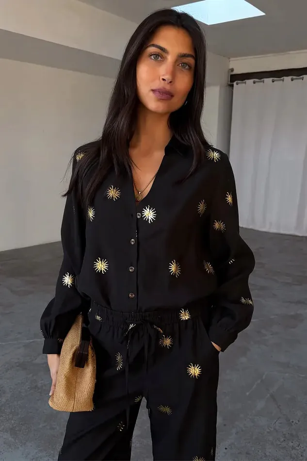 Never Fully Dressed Shirts Gold Sun Miley Shirt 8211 Women