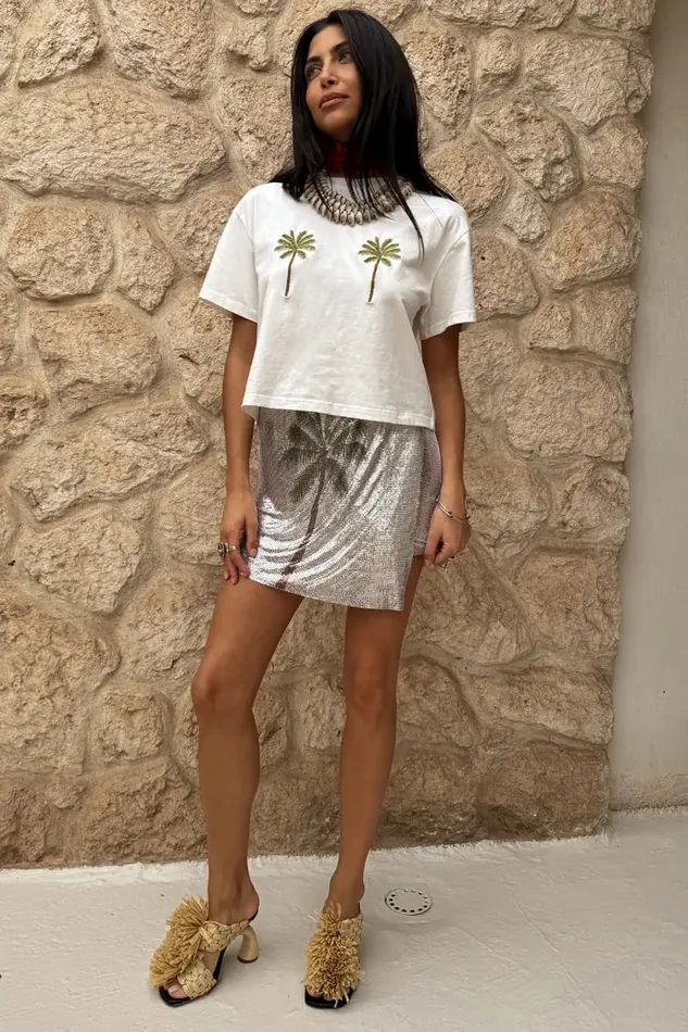 Never Fully Dressed Skirts Chainmail Palm Skirt 8211 Women