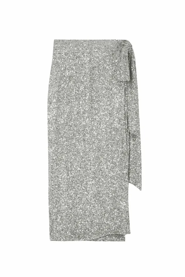 Never Fully Dressed Skirts Sequin Maxi Wrap Jaspre Skirt 8211 Women