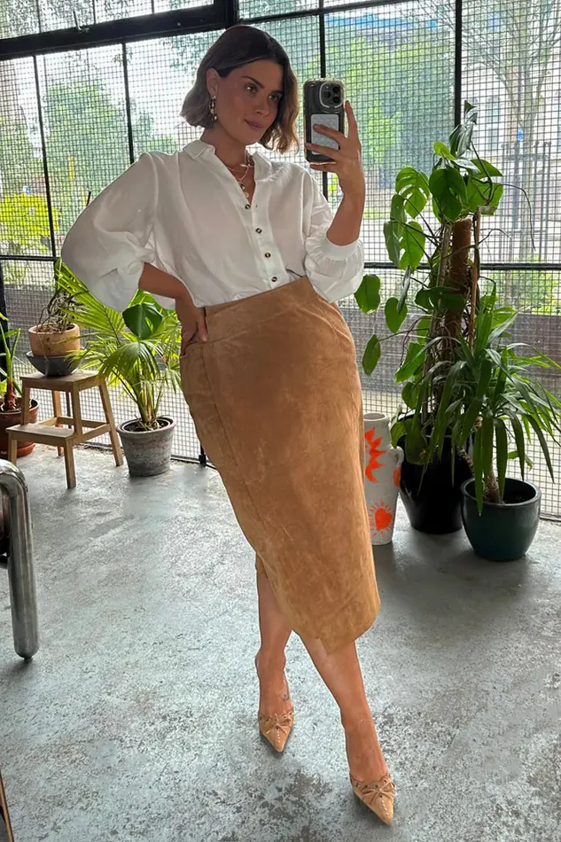 Never Fully Dressed Skirts Suede Jaspre Skirt 8211 Women