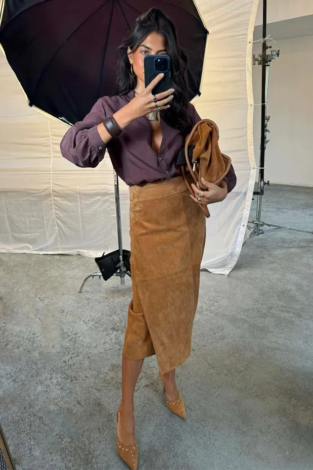 Never Fully Dressed Skirts Suede Jaspre Skirt 8211 Women