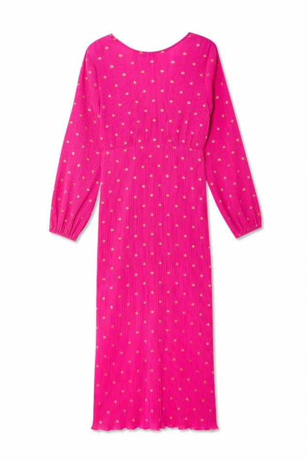 Never Fully Dressed Summer Somewhere Pink Plisse Emma Dress 8211 Women
