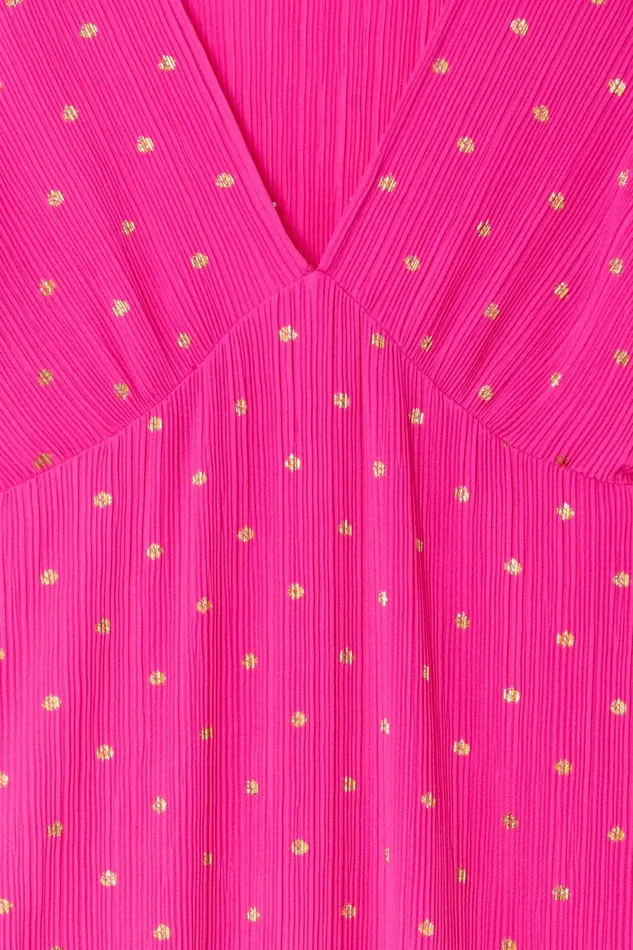 Never Fully Dressed Summer Somewhere Pink Plisse Emma Dress 8211 Women
