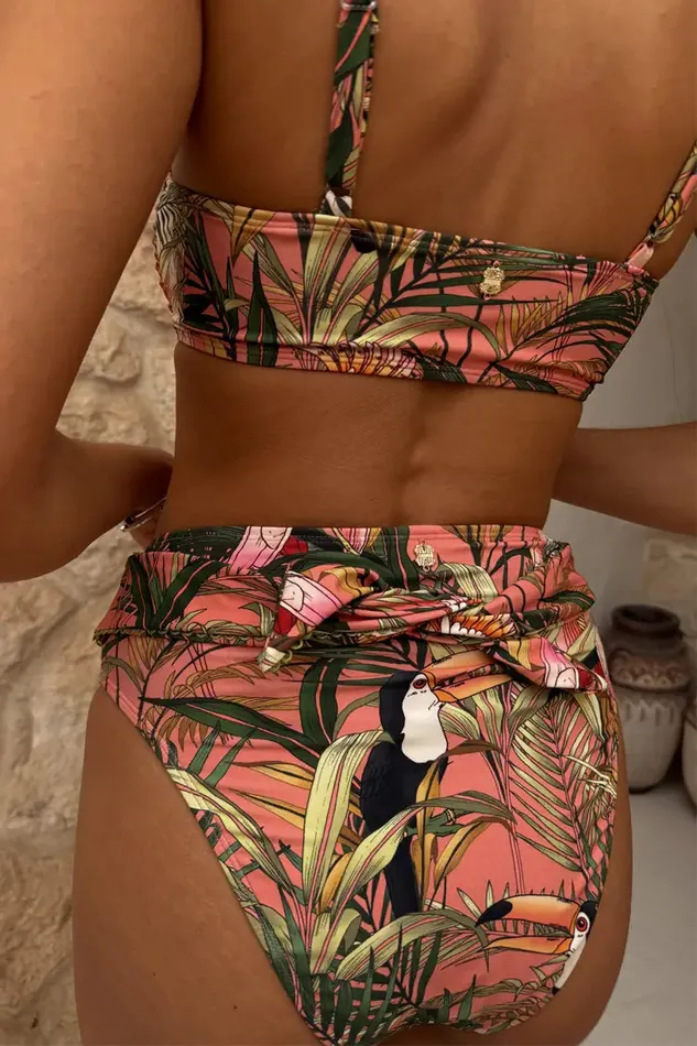 Never Fully Dressed Swim Toucan High Waist Bikini Bottom 8211 Women
