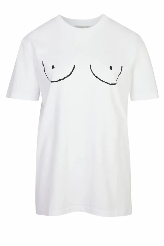 Never Fully Dressed Tops and TShirts Boob Tshirt 8211 Women