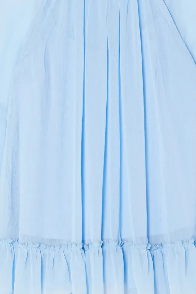Never Fully Dressed Tops and TShirts Pastel Blue Elinor Blouse 8211 Women