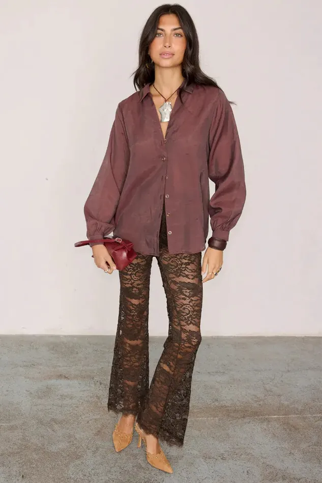 Never Fully Dressed Trousers and Shorts Chocolate Lace Diva Trousers 8211 Women