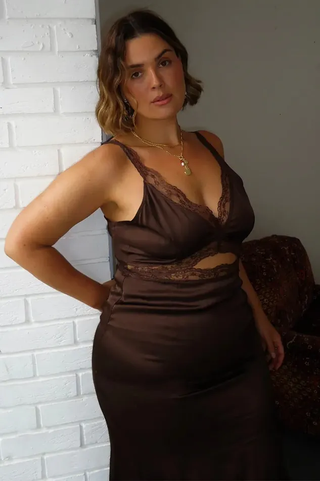 Never Fully Dressed Wedding Guest Chocolate Mimi Dress 8211 Women