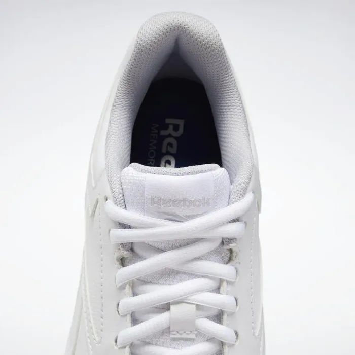 Nursing Shoes Womens Reebok Walk Ultra 7 DMX MAX Shoes White Cold Grey 2 Collegiate Royal