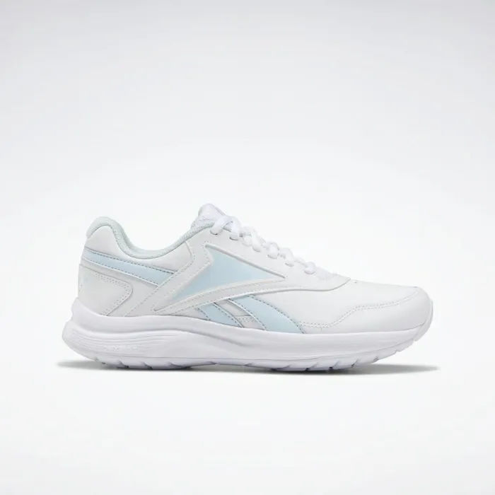 Nursing Shoes Womens Reebok Walk Ultra 7 DMX MAX Shoes White Glass Blue Collegiate Royal Nursing Shoes Womens Reebok Walk Ultra 7 DMX MAX Shoes White Glass Blue Collegiate Royal