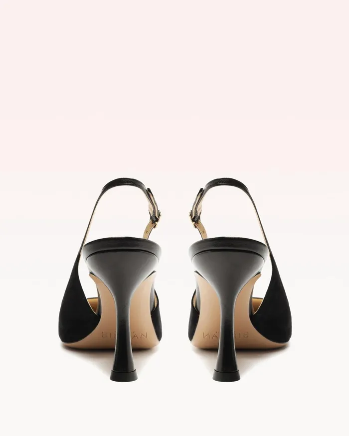 Olivia 85 Black Alexandre Birman Slingback Pumps Black Women Alexandre Birman Pumps