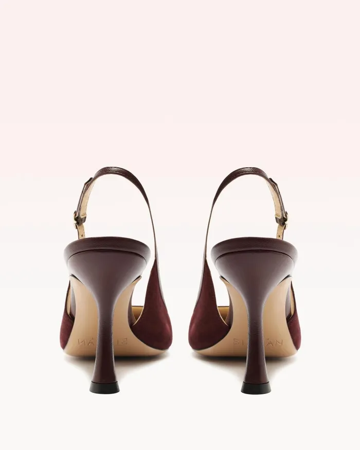 Olivia 85 Cherry Lacquer Alexandre Birman Slingback Pumps Cherry Lacquer Women Alexandre Birman Pumps