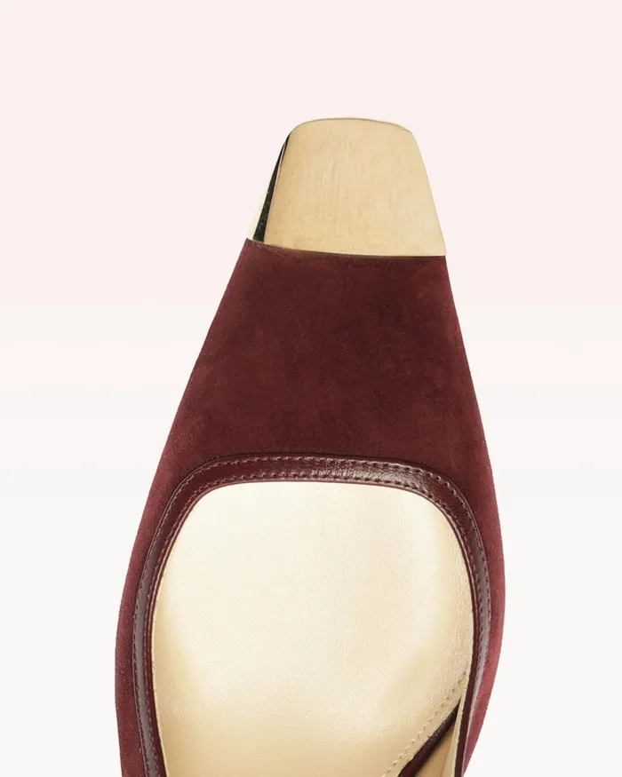 Olivia 85 Cherry Lacquer Alexandre Birman Slingback Pumps Cherry Lacquer Women Alexandre Birman Pumps