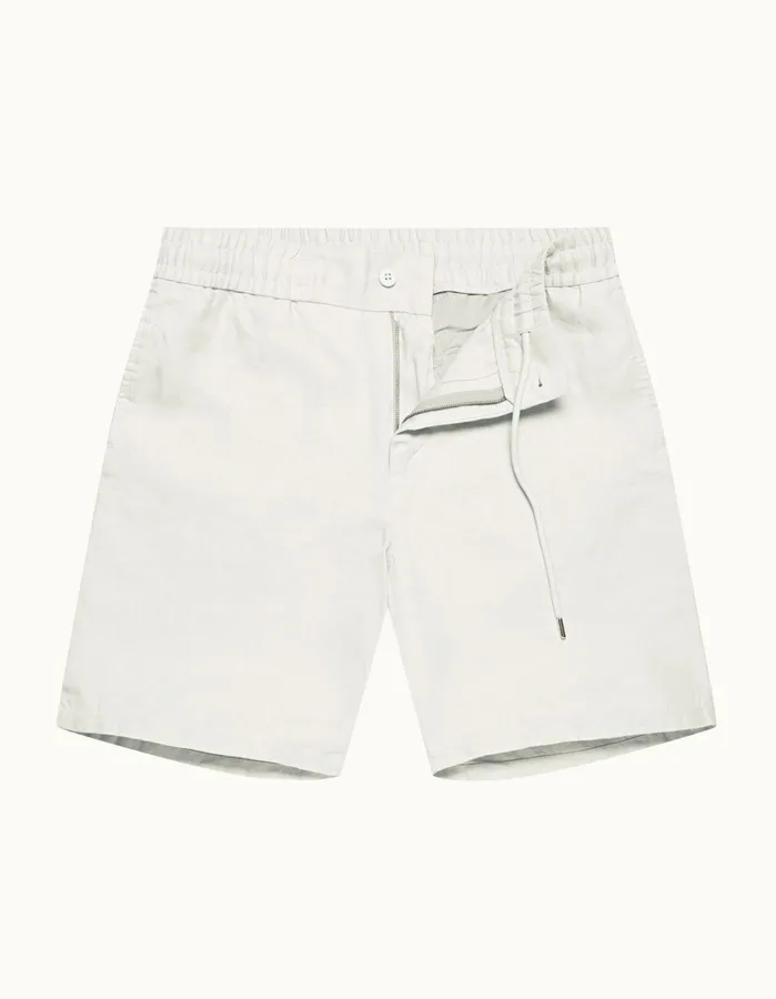 Orlebar Brown Day Shorts Men Cornell Linen Sandbar