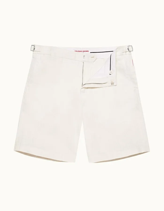 Orlebar Brown Day Shorts Men Norwich Linen Sandbar
