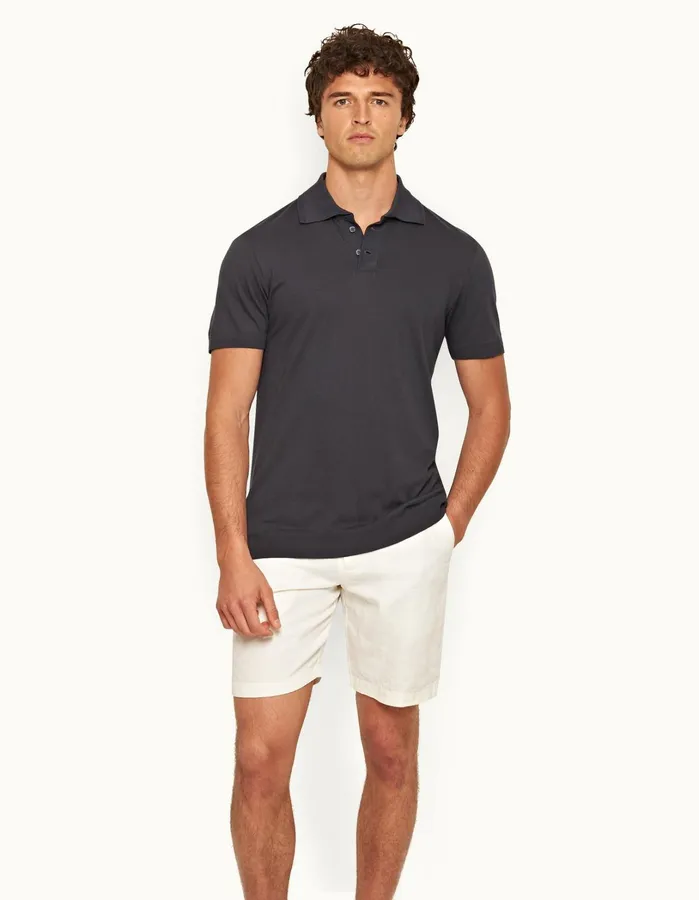 Orlebar Brown Day Shorts Men Norwich Linen Sandbar