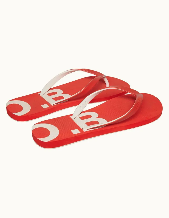 Orlebar Brown Footwear Men Haston Summer Red