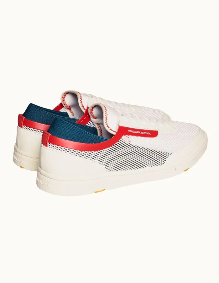 Orlebar Brown Footwear Men Larson White Sand