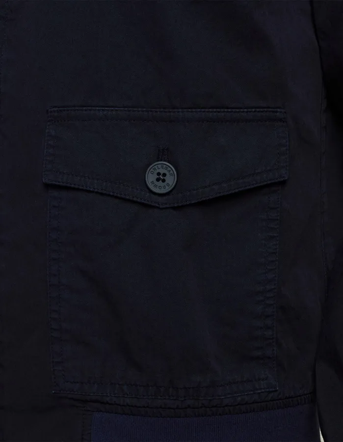 Orlebar Brown Jackets and Outerwear Men Octopussy Harrington Midnight