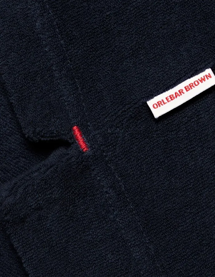 Orlebar Brown Kids Kids Digby Towelling Navy