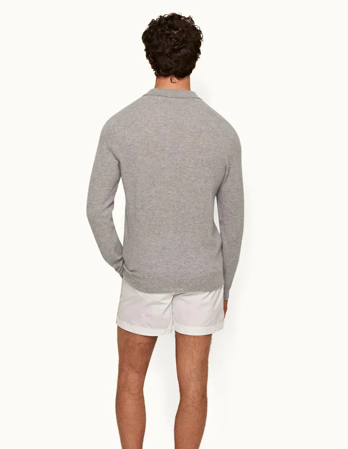 Orlebar Brown Knitwear Men Bruno Cashmere Cinder