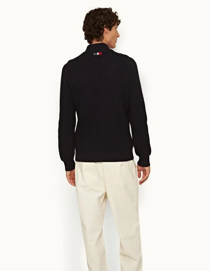 Orlebar Brown Knitwear Men Swan Night Iris
