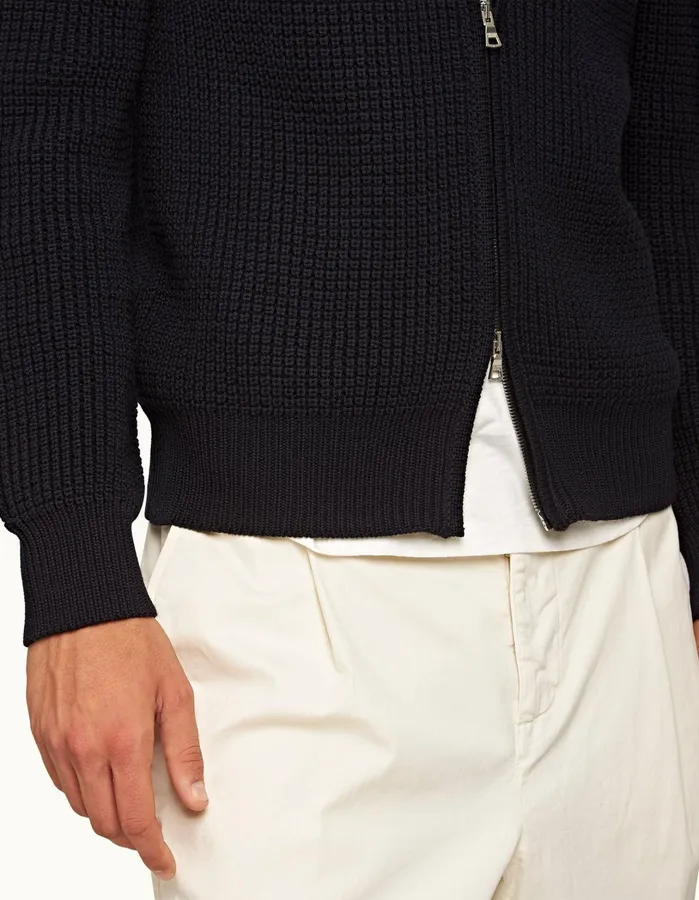 Orlebar Brown Knitwear Men Swan Night Iris
