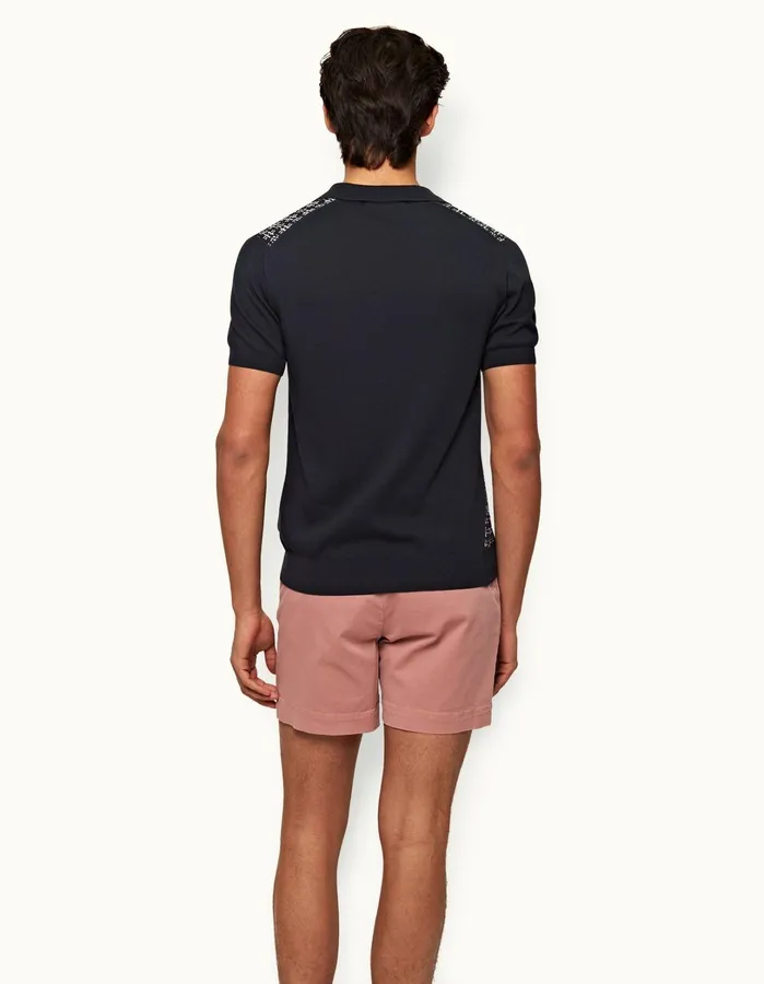 Orlebar Brown Polo Shirts Men Horton Midnight Navy