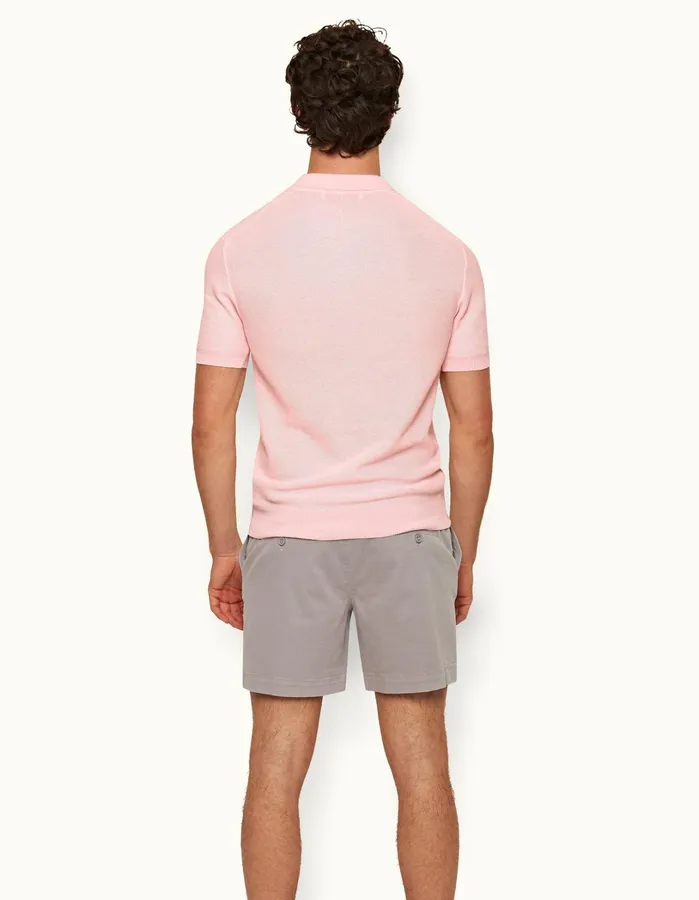 Orlebar Brown Polo Shirts Men Horton Pique Rose