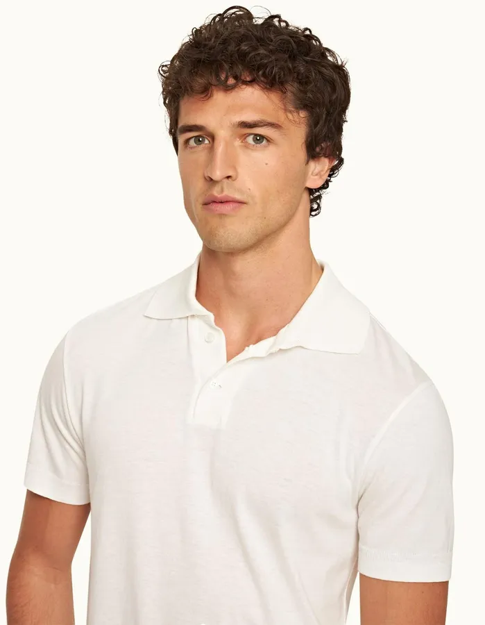 Orlebar Brown Polo Shirts Men Jarrett Sandbar