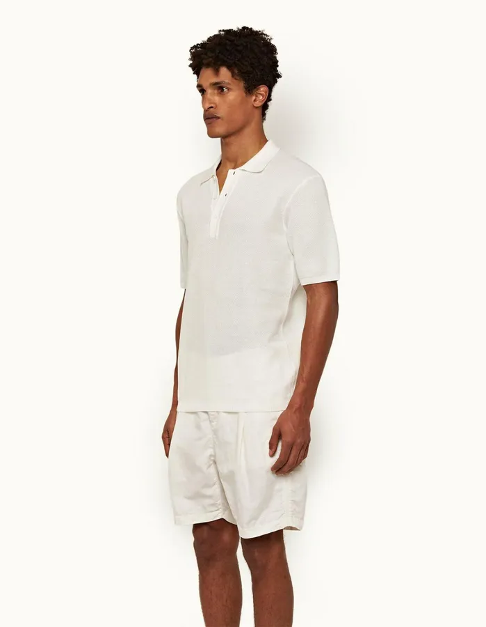 Orlebar Brown Polo Shirts Men Maranon Cloud