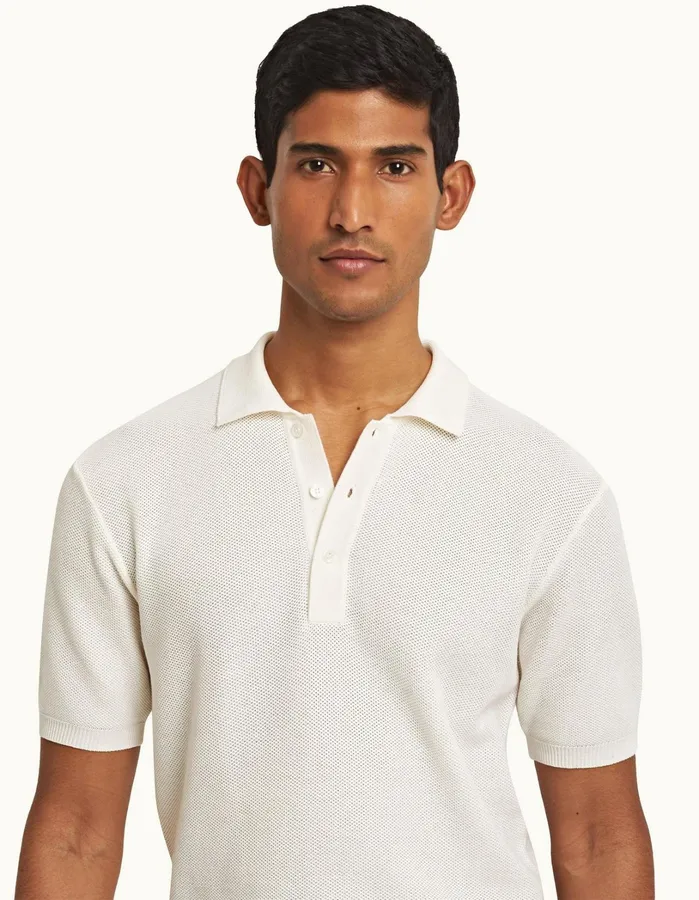 Orlebar Brown Polo Shirts Men Maranon Cloud
