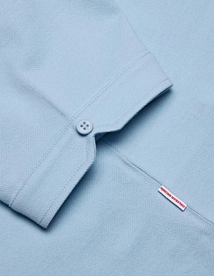 Orlebar Brown Polo Shirts Men Sebastian Island Sky