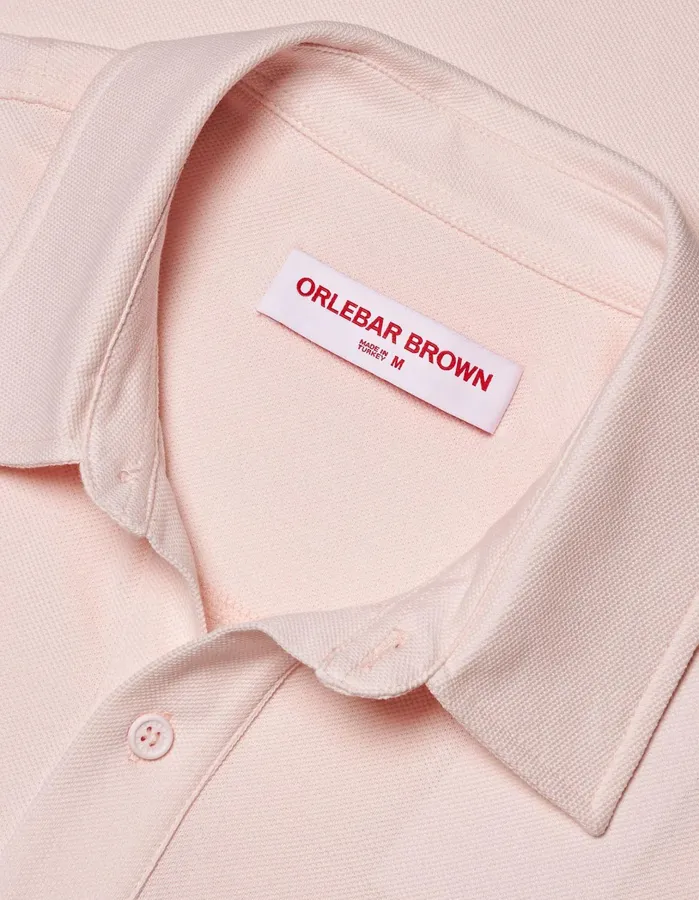 Orlebar Brown Polo Shirts Men Sebastian Rose