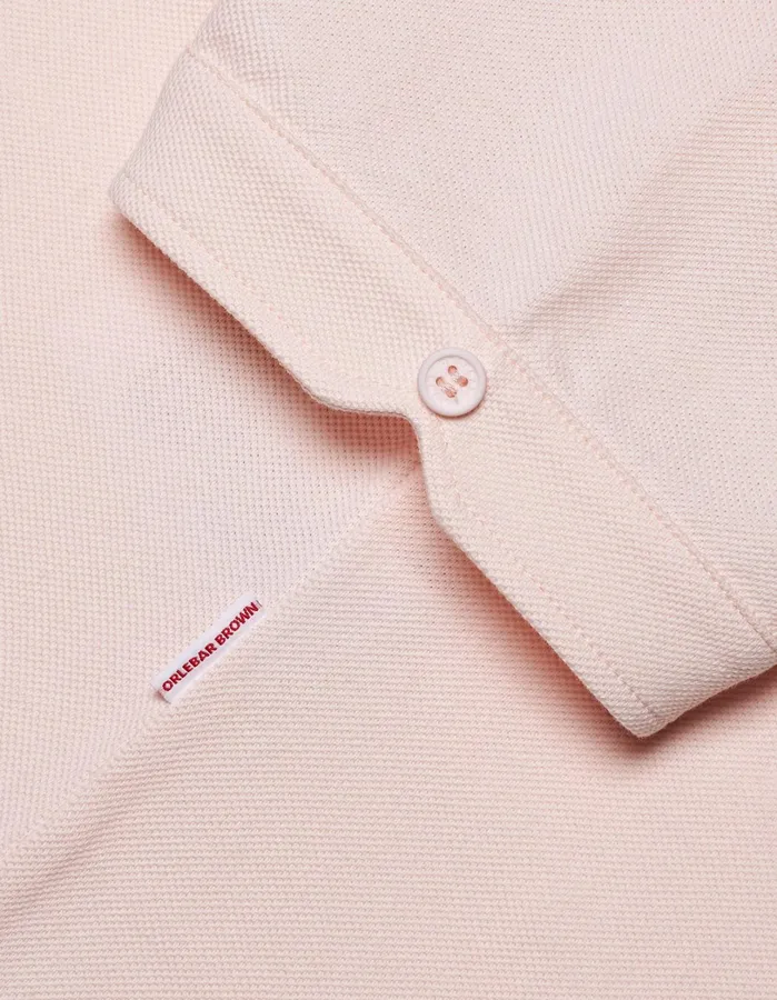 Orlebar Brown Polo Shirts Men Sebastian Rose