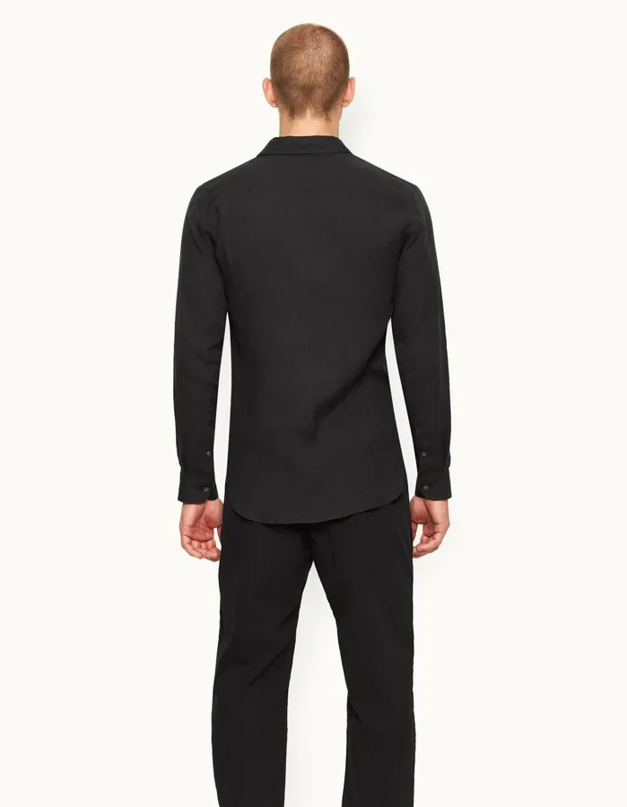 Orlebar Brown Shirts Men Giles Black