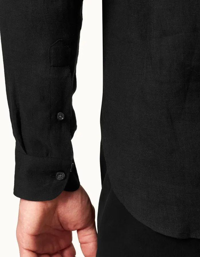 Orlebar Brown Shirts Men Giles Black