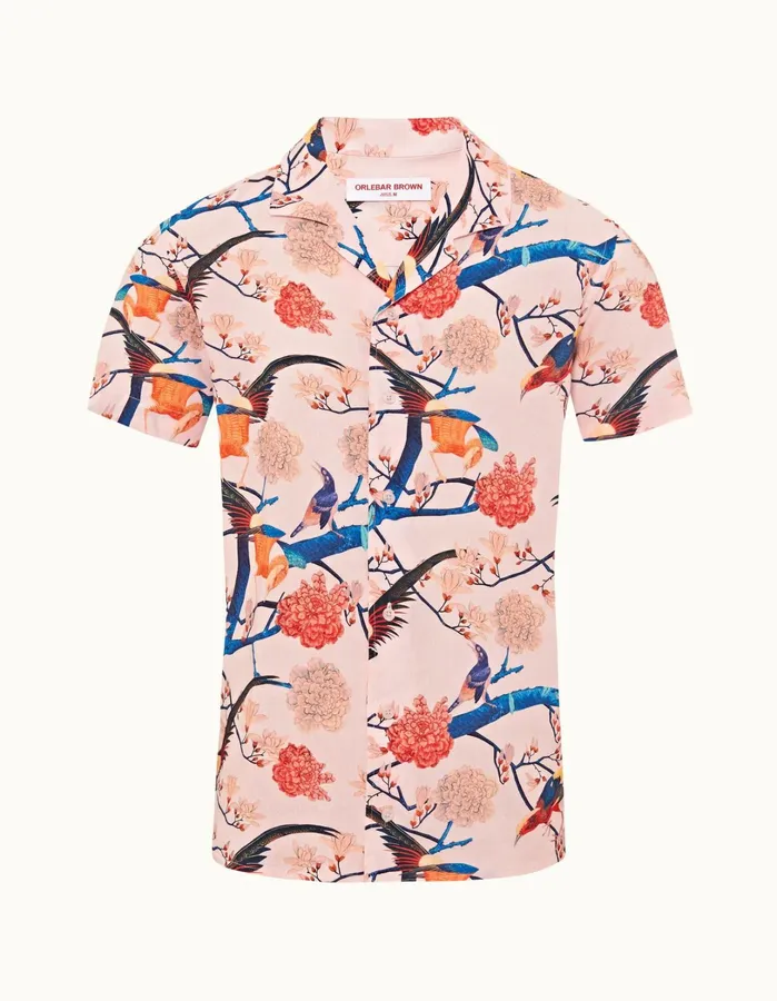 Orlebar Brown Shirts Men Hibbert Rose