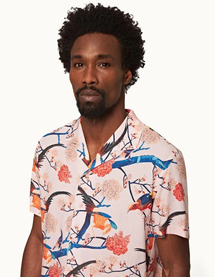 Orlebar Brown Shirts Men Hibbert Rose
