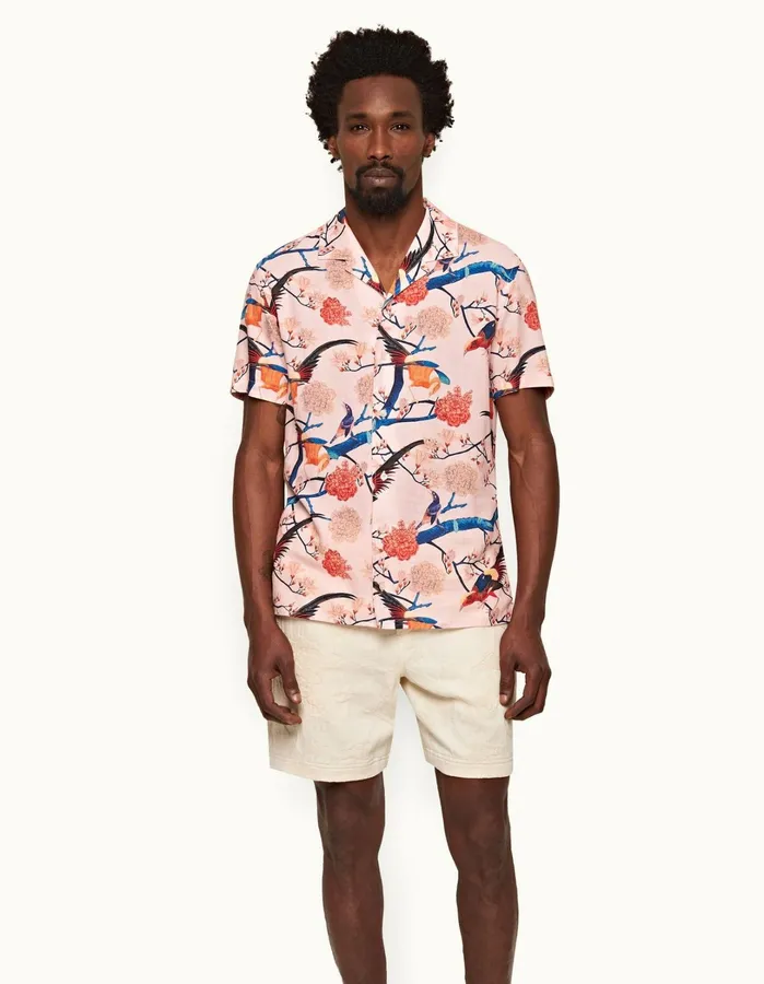 Orlebar Brown Shirts Men Hibbert Rose