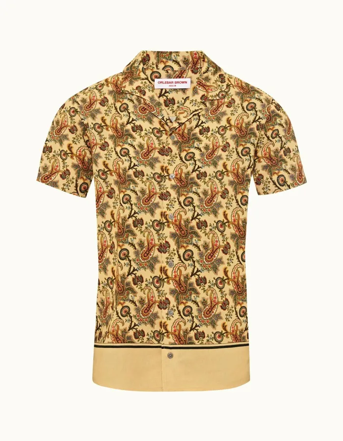 Orlebar Brown Shirts Men Hibbert Shimmer