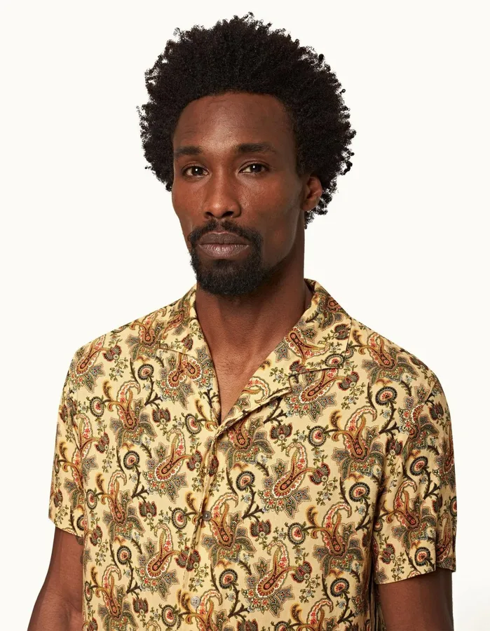 Orlebar Brown Shirts Men Hibbert Shimmer