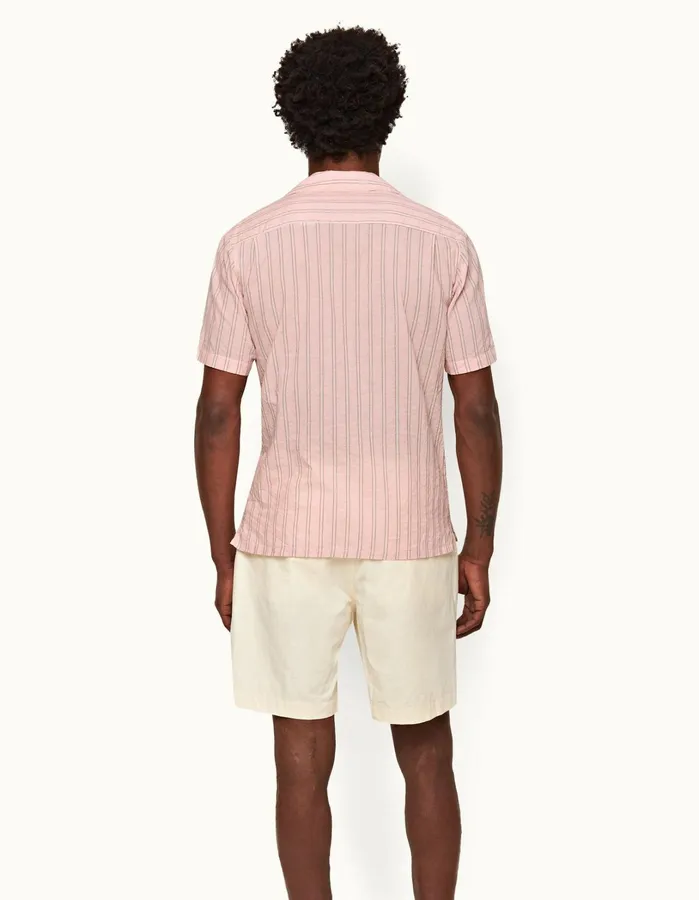 Orlebar Brown Shirts Men Maitan Rosewhite