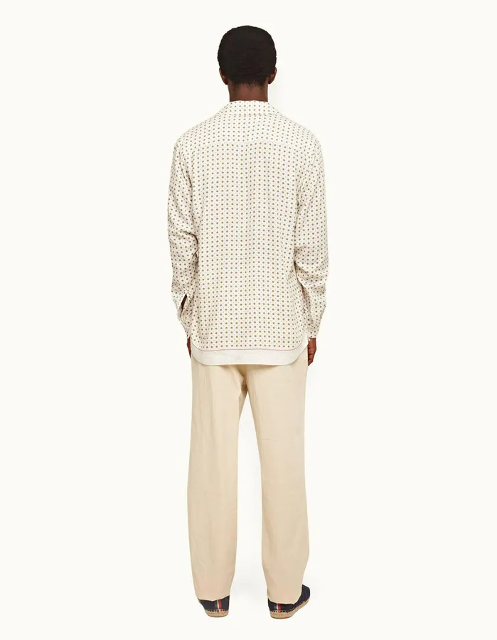 Orlebar Brown Shirts Men Ridley Sea Mist