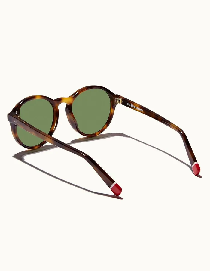 Orlebar Brown Sunglasses Men Harlyn Brown Tortoise